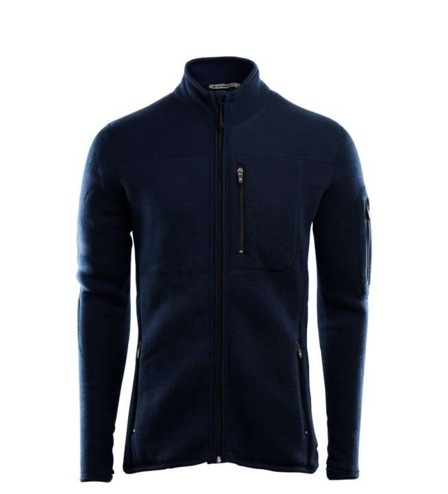 Priser på Aclima FleeceWool Jacket Man - Navy Blazer - XS