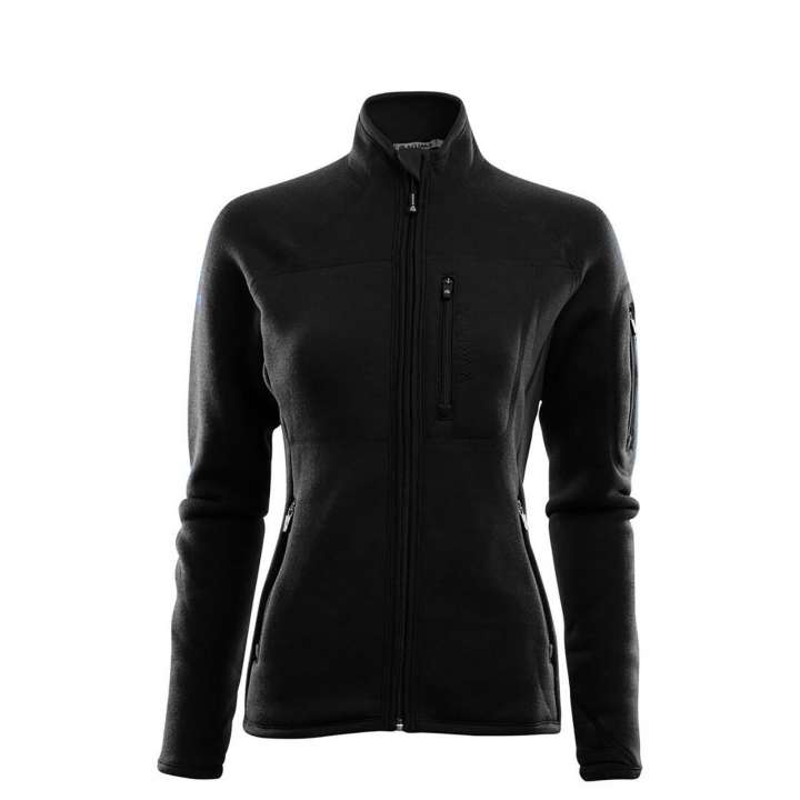 Priser på Aclima Womens FleeceWool Jacket (Sort (JET BLACK) Small)