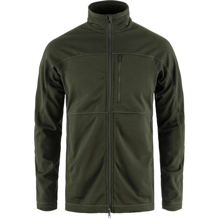 Priser på Fjällräven Mens Abisko Lite Fleece Jacket (Grøn (DEEP FOREST/662) Small)