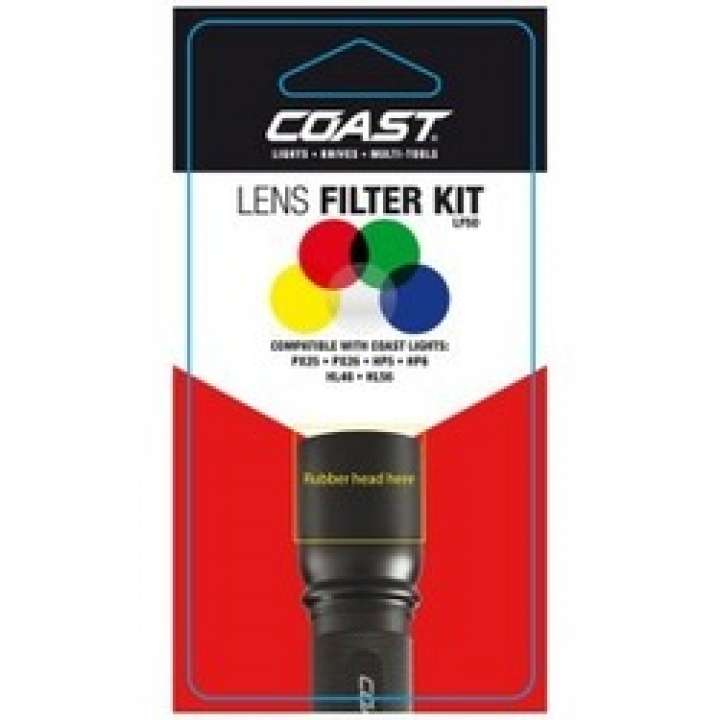 Priser på COAST LF50 Linse Filter Kit til PX26, HP5, HP6, HL46, HL56