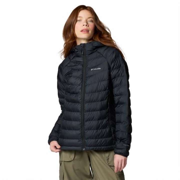 Priser på Columbia Powder Lite II Hooded Jacket Womens, Black