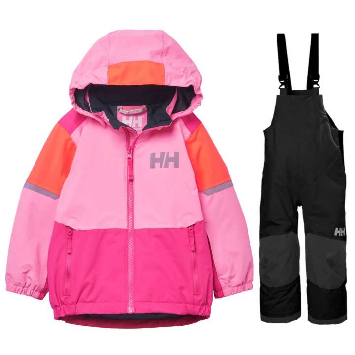 Priser på Helly Hansen K Rider 2.0 Ins, skisæt, junior, pink/sort