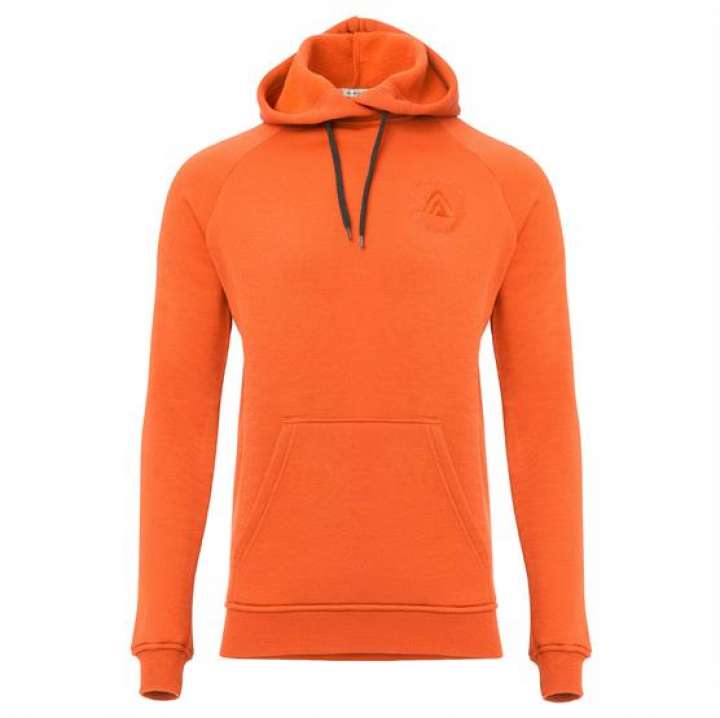 Priser på Aclima FleeceWool V2 Hoodie Mens, Orange Tiger