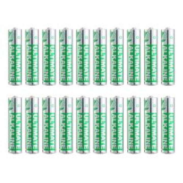 Priser på Deltaco Ultimate Alkaline Batteries, Lr03/aaa Size, 20-pack - Batteri