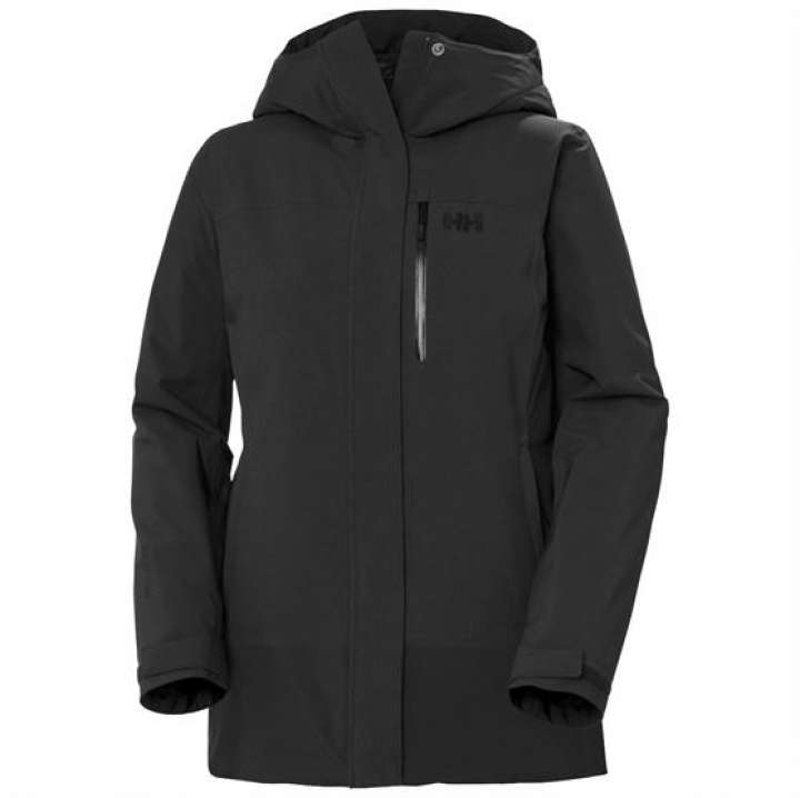 Priser på Helly Hansen Womens Snowplay Long Ins Jacket, Black