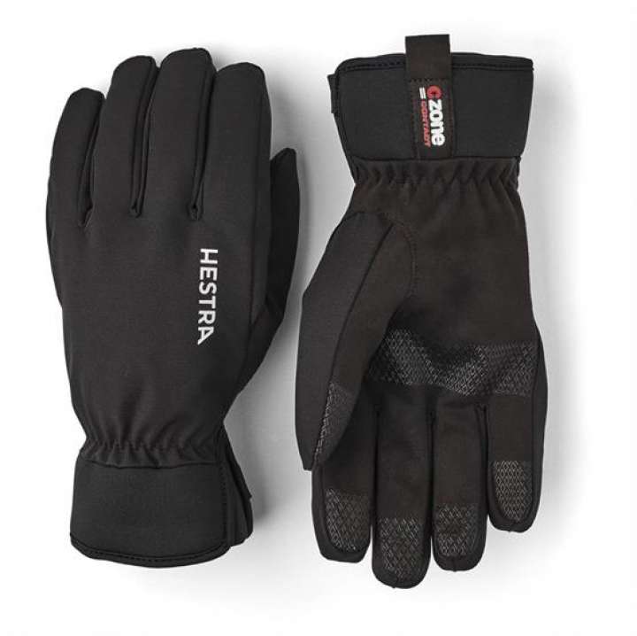 Priser på Hestra CZone Contact Glove - 5 finger, black