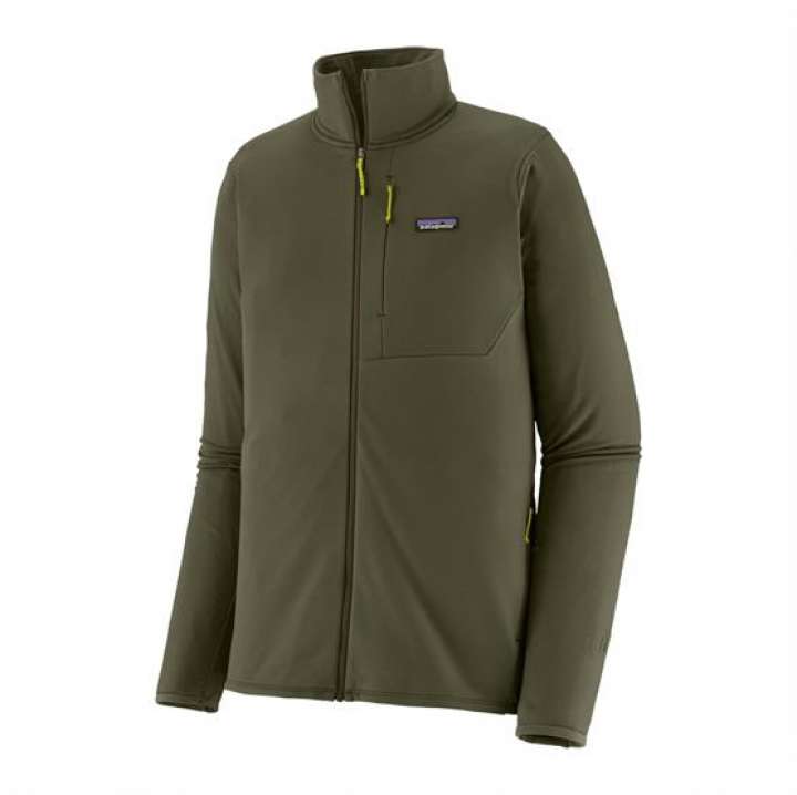 Priser på Patagonia Mens R1 Thermal Jacket, Pine Needle Green