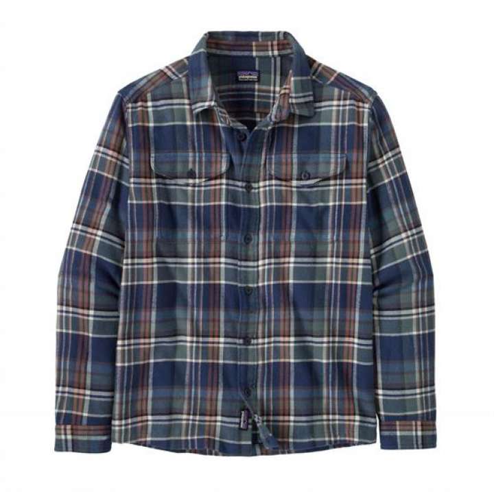 Priser på Patagonia Mens Fjord Flannel Shirt, Adventurer / New Navy