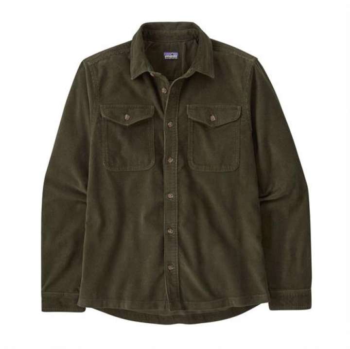 Priser på Patagonia Mens Corduroy Shirt, Pine Needle Green