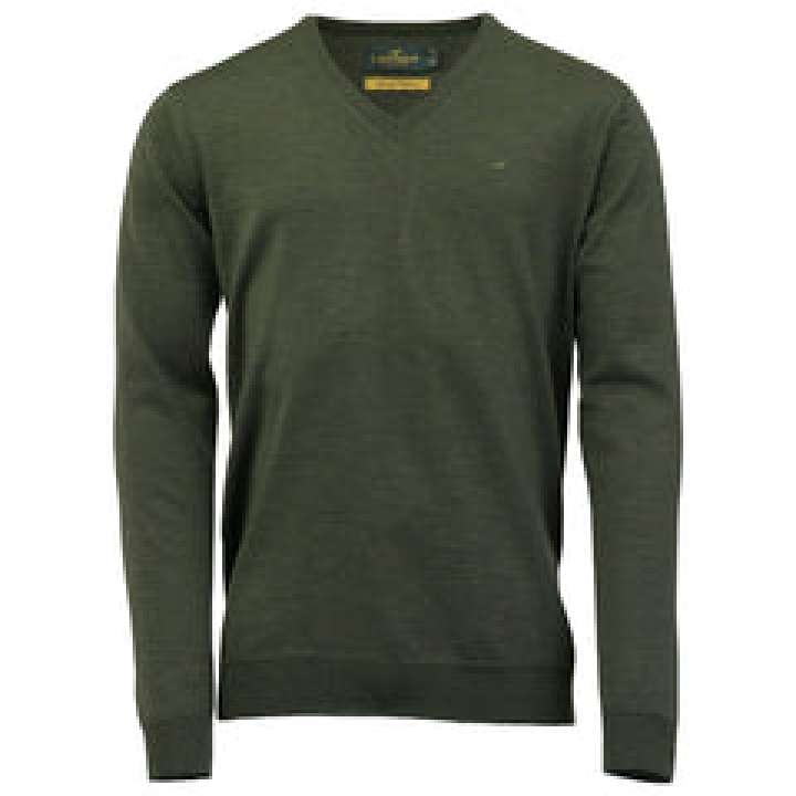 Priser på Sussex V-neck Merino Sweater - Woody