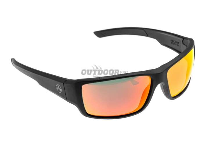 Priser på Magpul Ascent - Polarized - Black Frame / Gray Lens/Red Mirror