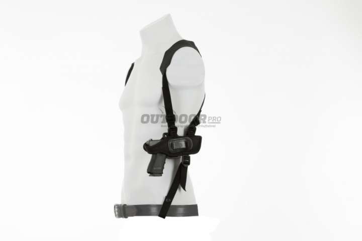 Priser på Frontline Fast-Draw Soulder Holster Double Mag für Glock 17 Black