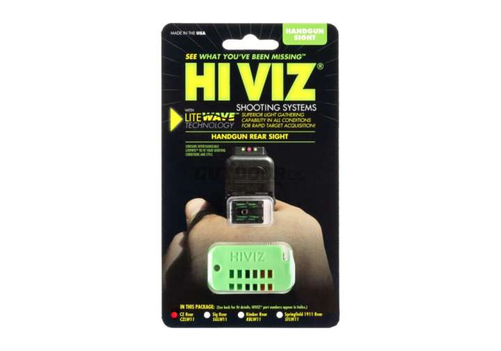 Priser på HIVIZ LiteWave Rear Sight for CZ 75/P01