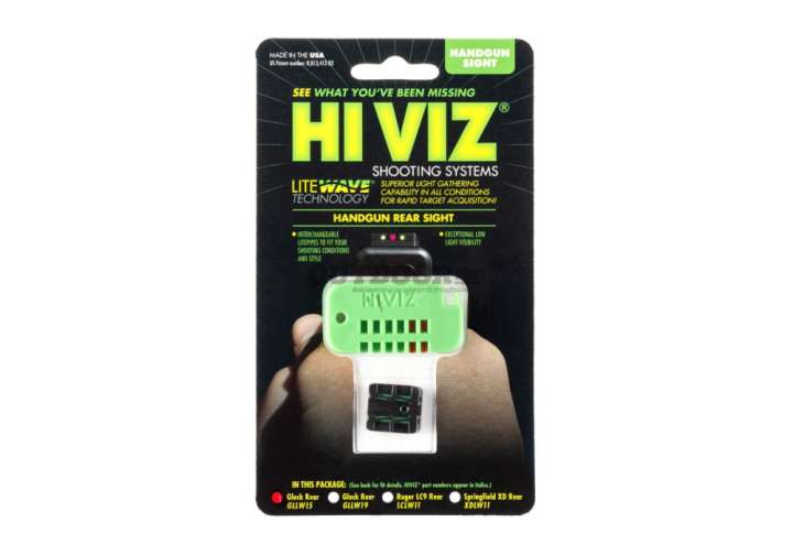 Priser på HIVIZ LiteWave Rear Sight for Glock 17/19