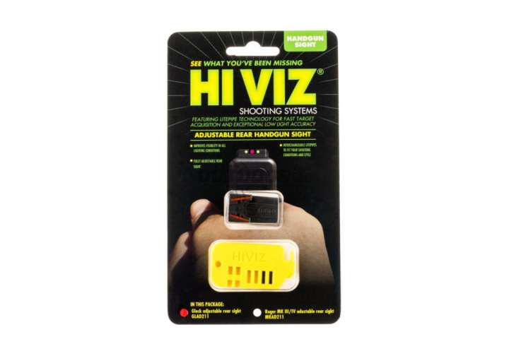 Priser på HIVIZ Target Adjustable Rear Sight for Glock 17/19