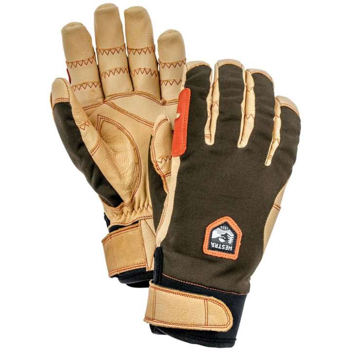 Priser på Hestra Ergo Grip Active 5-finger (Brun (DARK FOREST/NATURAL BROWN) 7)