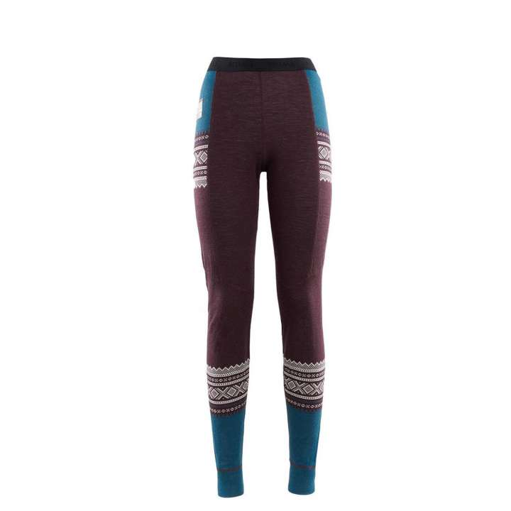 Priser på Aclima Womens DesignWool Marius Longs (Grå (GRÅFJELL) Medium)