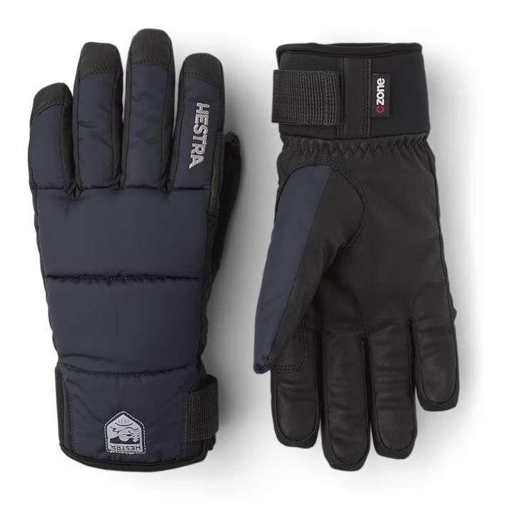 Priser på Hestra CZone Frost Primaloft - 5 Finger (Blå (DARK NAVY) 10)