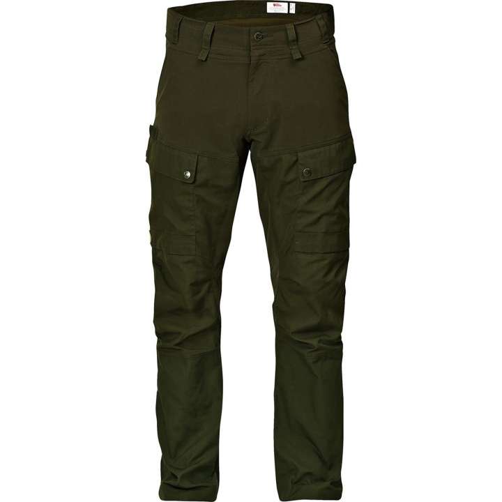 Priser på Fjällräven Mens Lappland Hybrid Trousers (Orange (ORANGE CAMO-DP FOREST/261-662) 48)