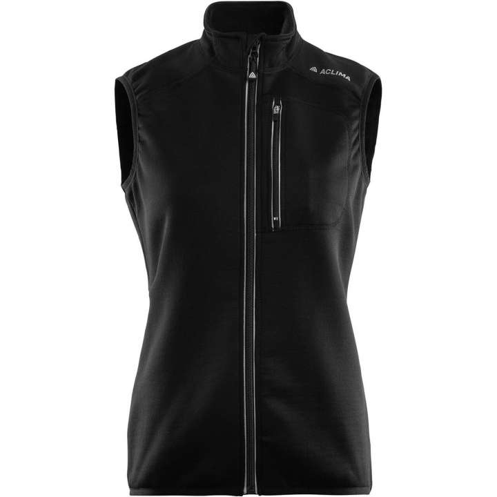 Priser på Aclima Womens Woolshell Vest (Sort (JET BLACK) Small)