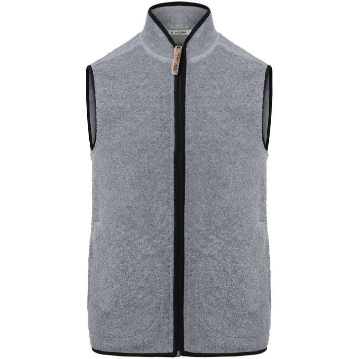 Priser på Aclima Mens Reborn Terry Vest (Grå (LIGHT GREY MELANGE) X-large)