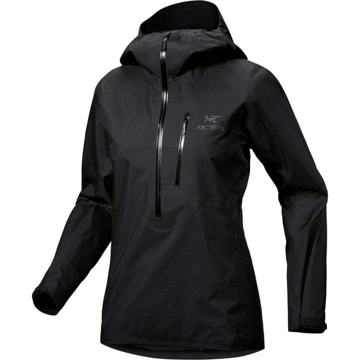 Priser på Arcteryx Womens Alpha Lightweight Anorak (Sort (BLACK) Large)