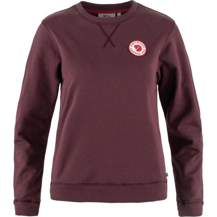 Priser på Fjällräven Womens 1960 Logo Badge Sweater (Rød (PORT/357) X-small)