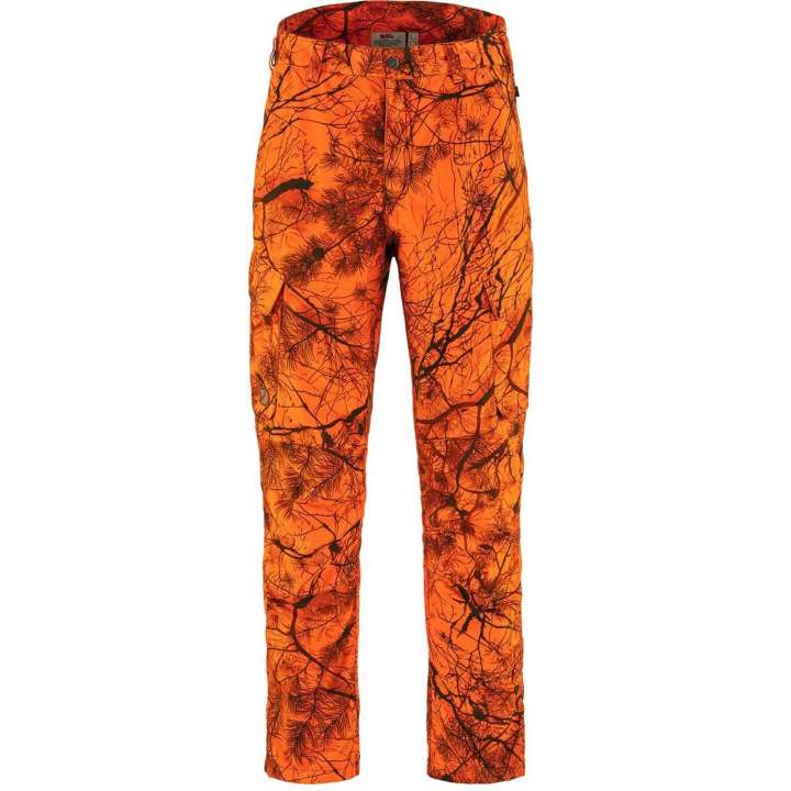 Priser på Fjällräven Mens Brenner Pro Winter Trousers (Orange (ORANGE MULTI CAMO/261) 44)