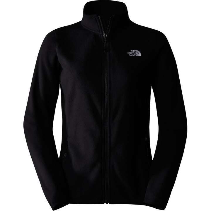 Priser på The North Face Womens 100 Glacier Full Zip (Sort (TNF BLACK-NPF) Small)