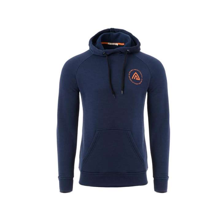 Priser på Aclima Mens Fleecewool V2 Hoodie (Blå (NAVY BLAZER) Small)