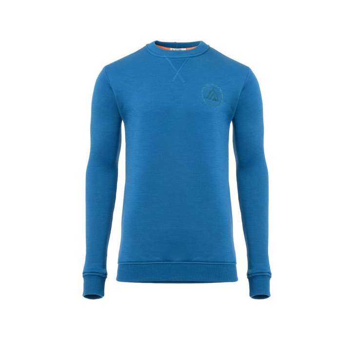 Priser på Aclima Mens Fleecewool V2 Crewneck (Blå (CORSAIR) X-small)