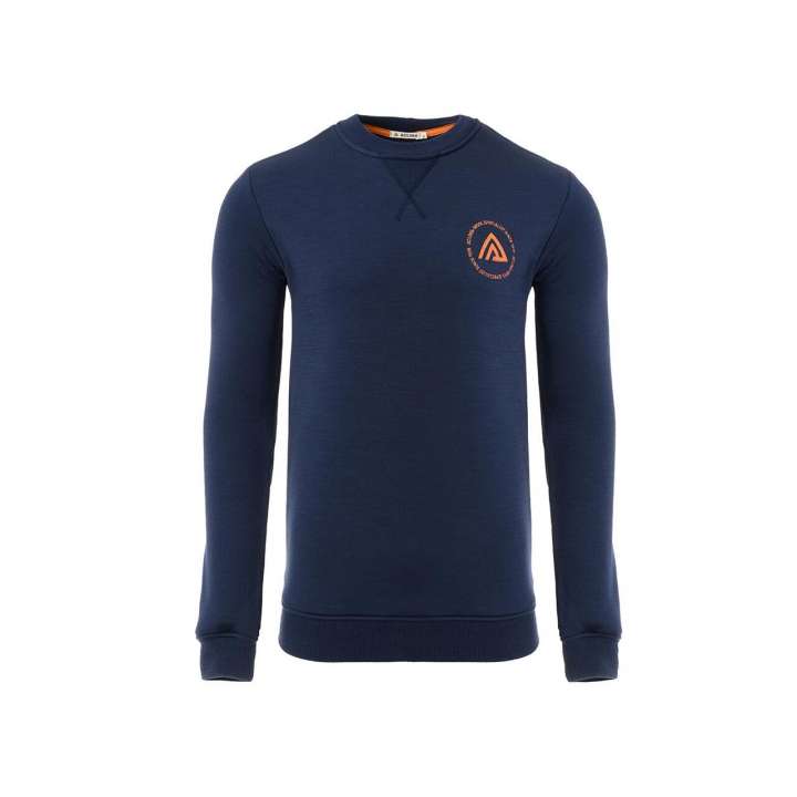 Priser på Aclima Mens Fleecewool V2 Crewneck (Blå (NAVY BLAZER) X-small)