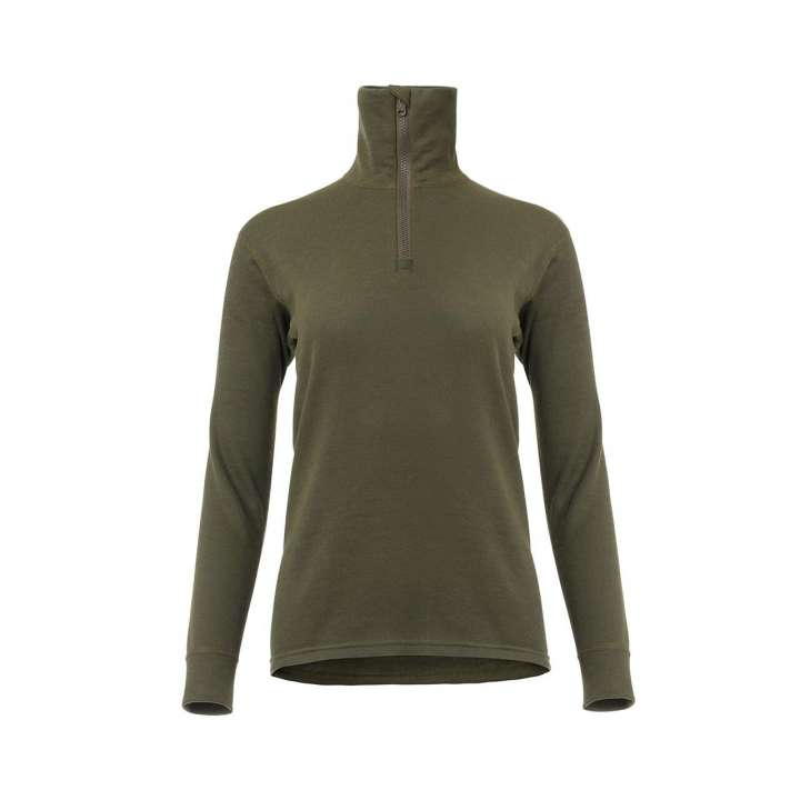 Priser på Aclima Womens WoolTerry Polo (Grøn (OLIVE NIGHT) X-small)