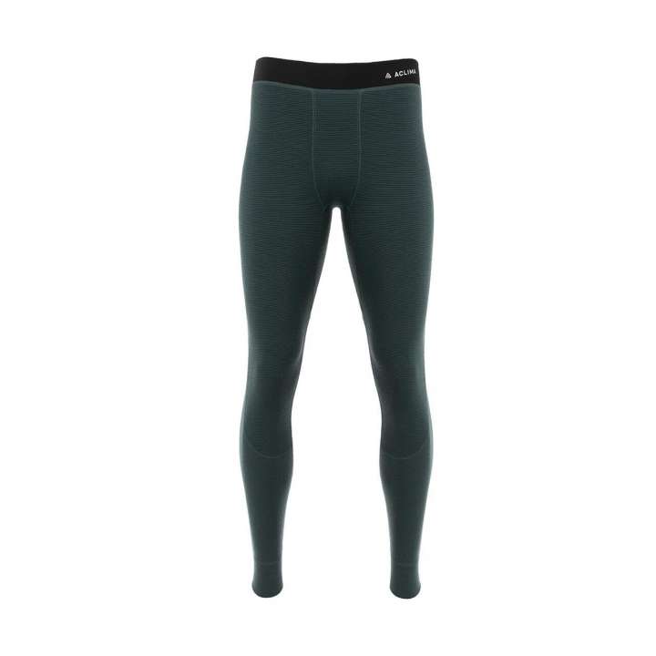 Priser på Aclima Mens StreamWool Longs (Grøn (GREEN GABLES) Medium)