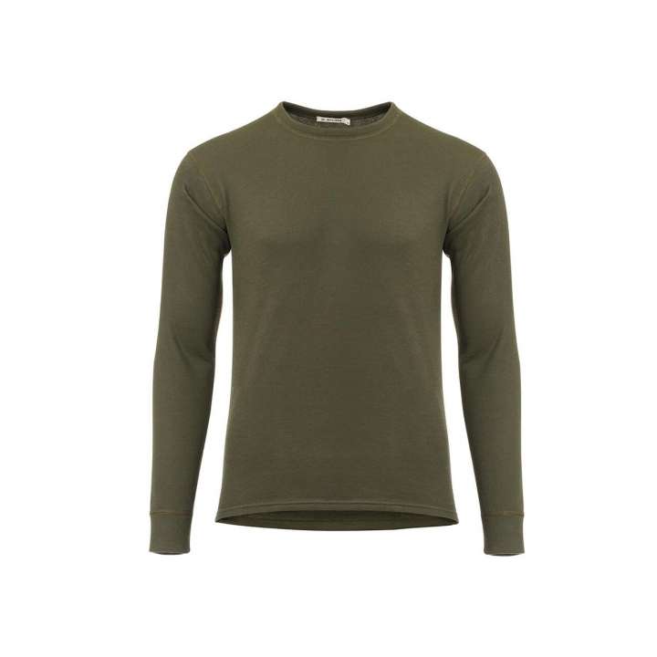 Priser på Aclima Mens WoolTerry Crew Neck (Grøn (OLIVE NIGHT) XXX-large)