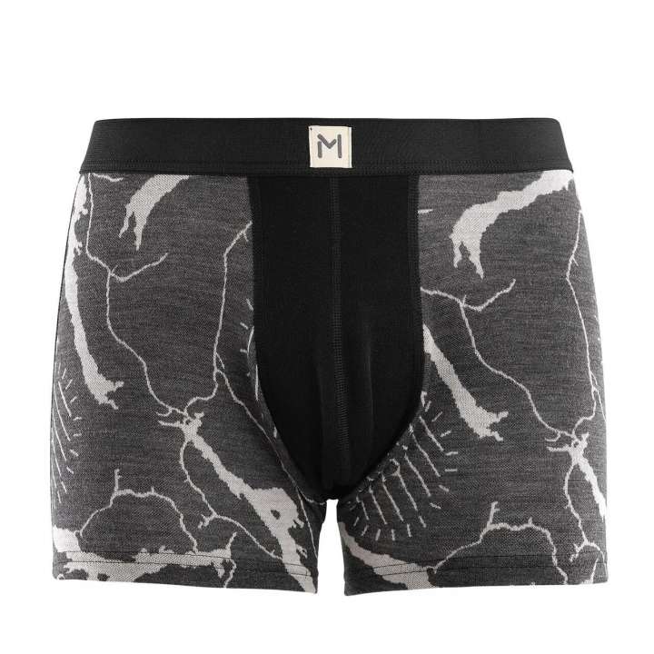 Priser på Aclima Mens Lars Monsen Boxer (Sort (JET BLACK/FEMUNDEN DARK) XX-large)