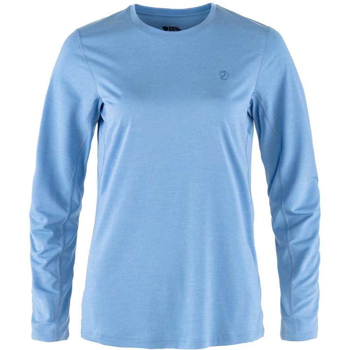 Priser på Fjällräven Womens Abisko Day Hike L/S (Blå (ULTRAMARINE/537) Small)