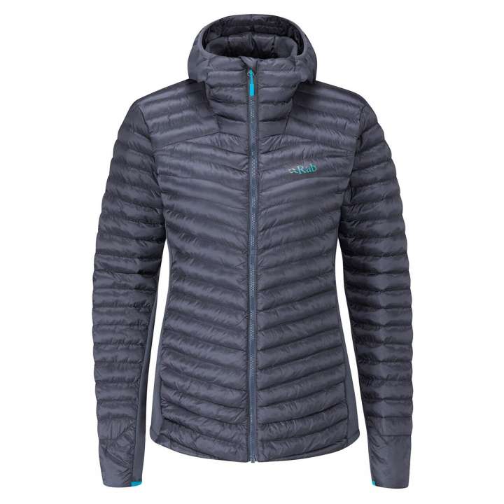 Priser på RAB Womens Cirrus Flex 2.0 Hoody (Grå (STEEL) Small)