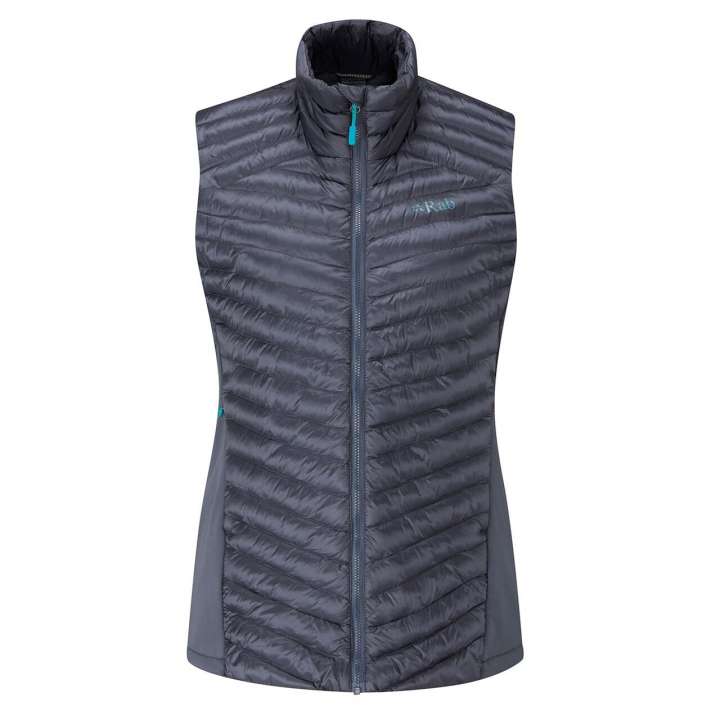 Priser på RAB Womens Cirrus Flex 2.0 Vest (Grå (STEEL) Small)