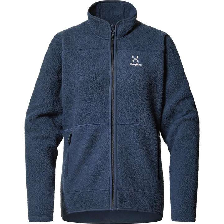 Priser på Haglöfs Womens Mossa Pile Jacket (Blå (TARN BLUE) Small)