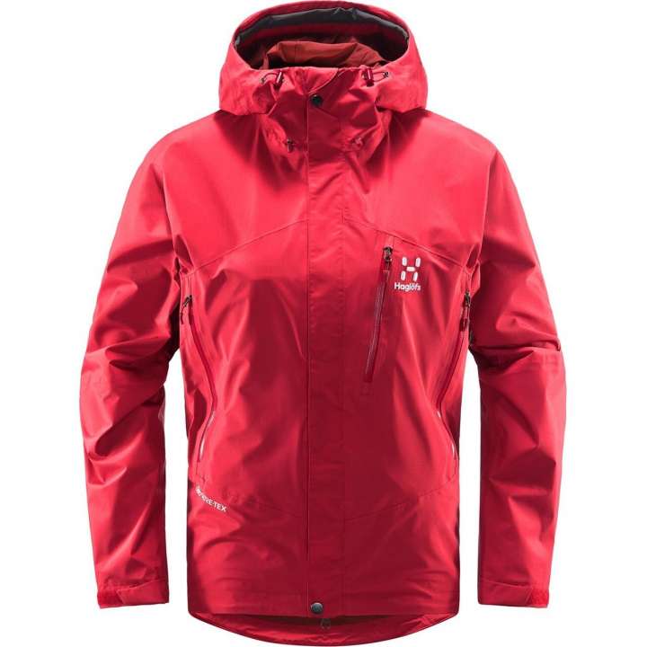 Priser på Haglöfs Womens Astral GTX Jacket (Rød (SCARLET RED) Small)