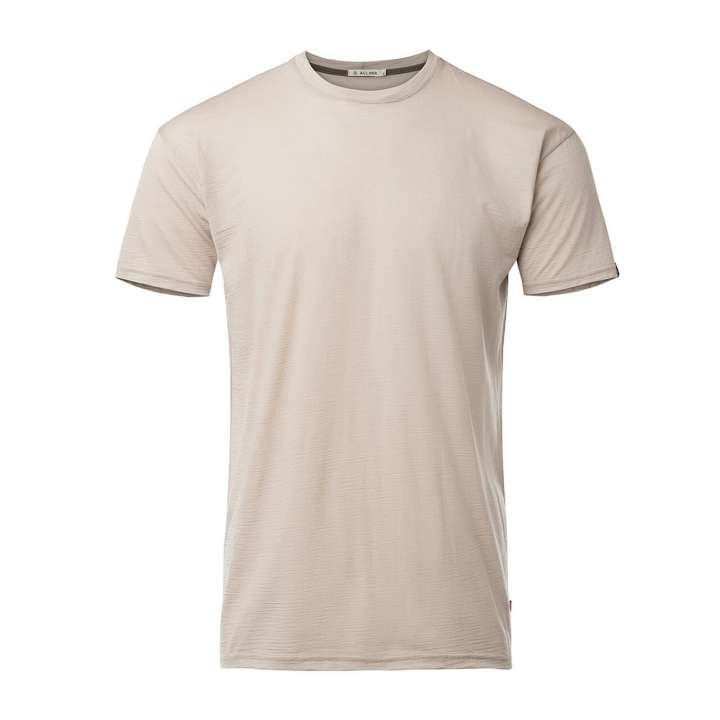 Priser på Aclima Mens LightWool 180 Classic Tee (Beige (SIMPLY TAUPE) X-small)