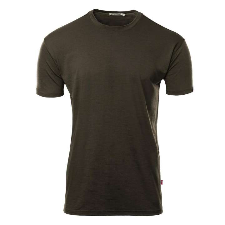 Priser på Aclima Mens LightWool 180 Classic Tee (Grå (TARMAC) Small)