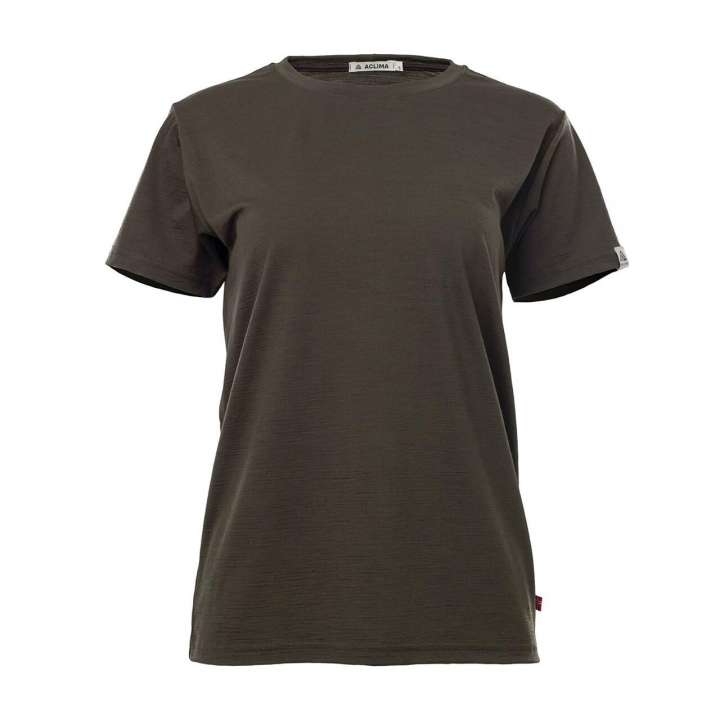 Priser på Aclima Womens LightWool 180 Classic Tee (Grå (TARMAC) X-small)