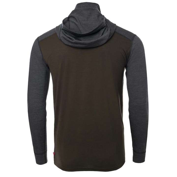 Priser på Aclima Mens LightWool 180 Hoodie (Grå (TARMAC/MARENGO) X-small)