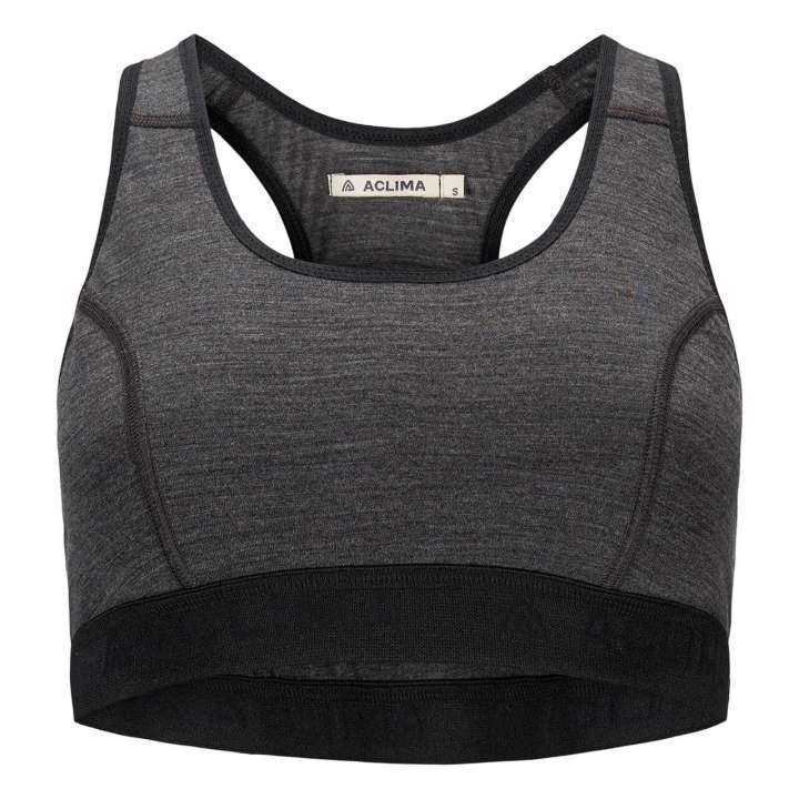 Priser på Aclima Womens LightWool 180 Sports Top (Grå (MARENGO) X-small)