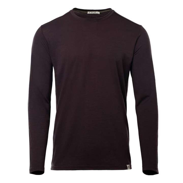 Priser på Aclima Mens LightWool 180 Crewneck (Lilla (CHOCOLATE PLUM) X-large)