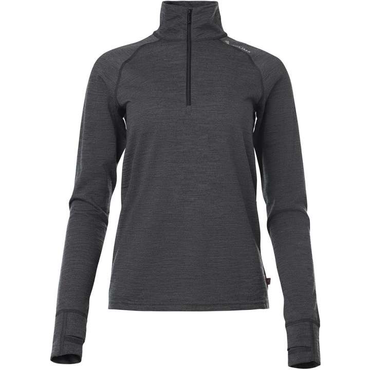 Priser på Aclima Womens LightWool 180 Polo W/zip (Grå (MARENGO) X-small)