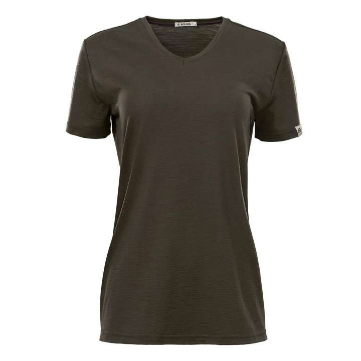 Priser på Aclima Womens LightWool 180 Loose Fit Tee (Grå (TARMAC) Medium)