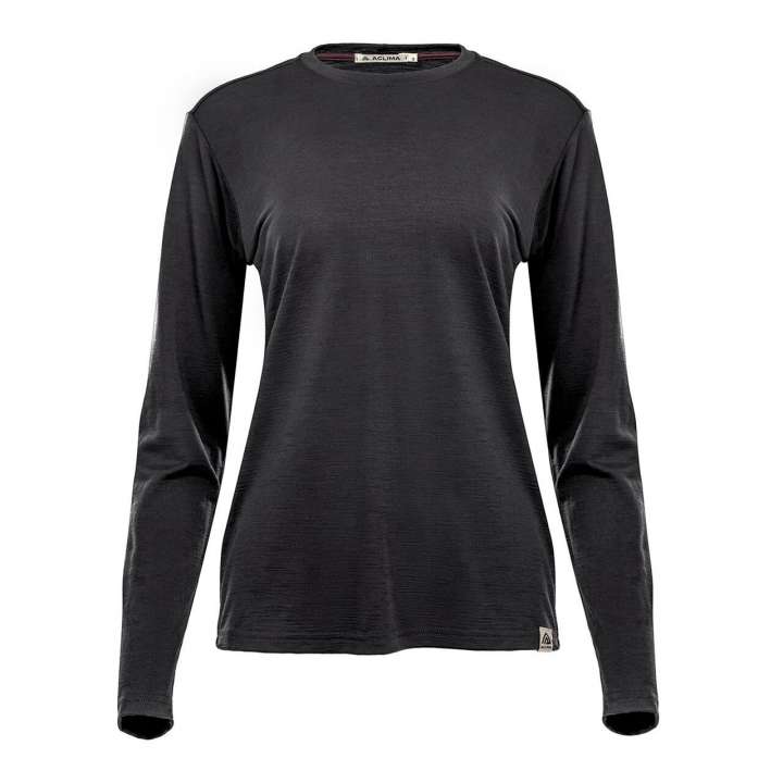 Priser på Aclima Womens LightWool 180 Crewneck (Grå (MARENGO) X-small)